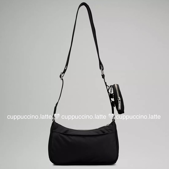 🖤NWT🖤Lululemon Athletica Crossbody with Nano Pouch Bag in Black - Picture 10 of 15